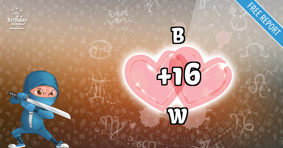 B and W Love Match Score