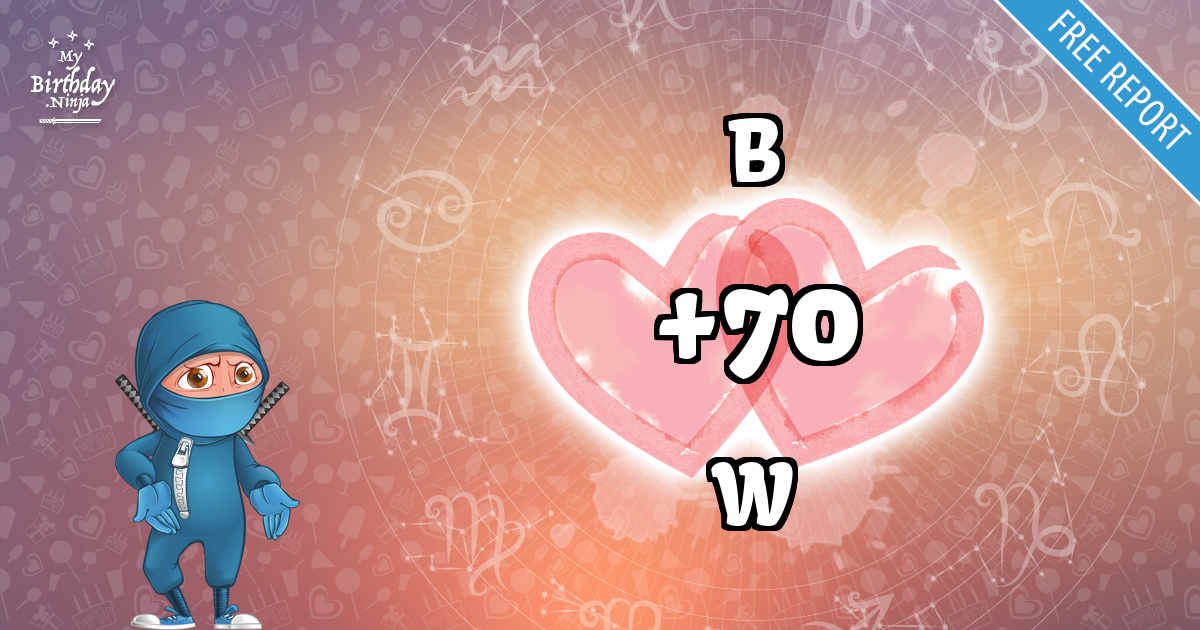 B and W Love Match Score
