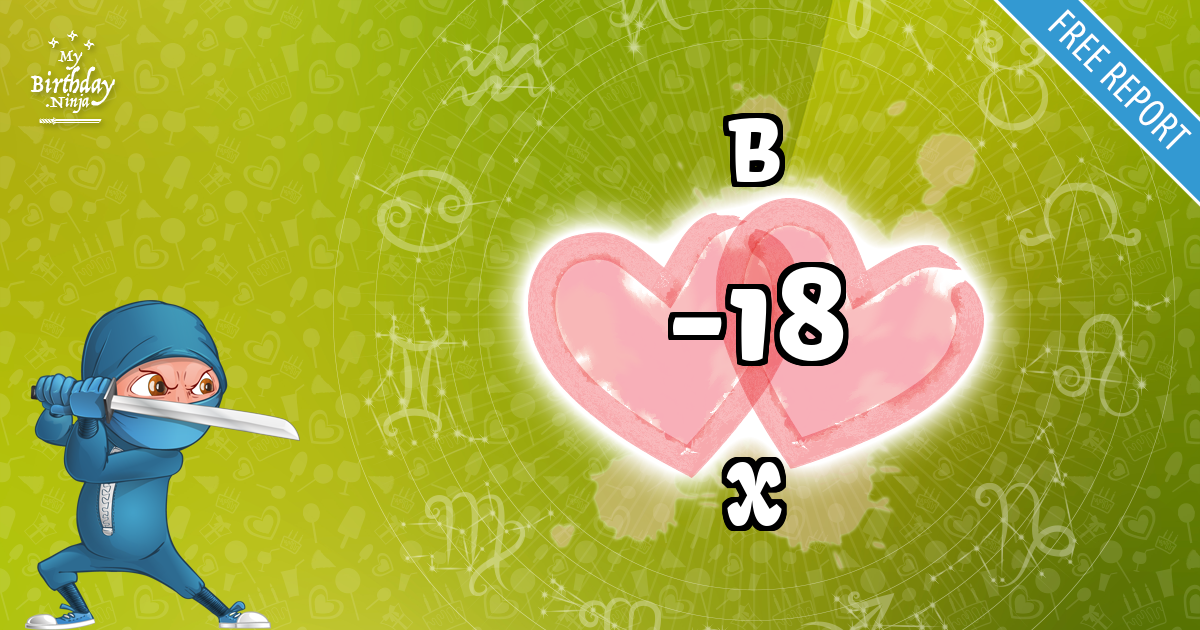B and X Love Match Score