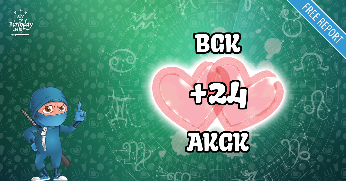 BGK and AKGK Love Match Score