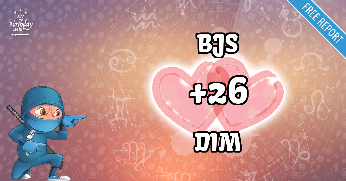 BJS and DIM Love Match Score