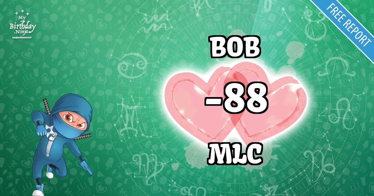 BOB and MLC Love Match Score