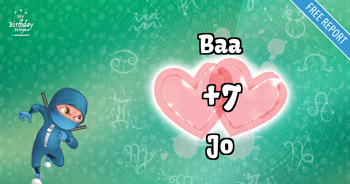 Baa and Jo Love Match Score