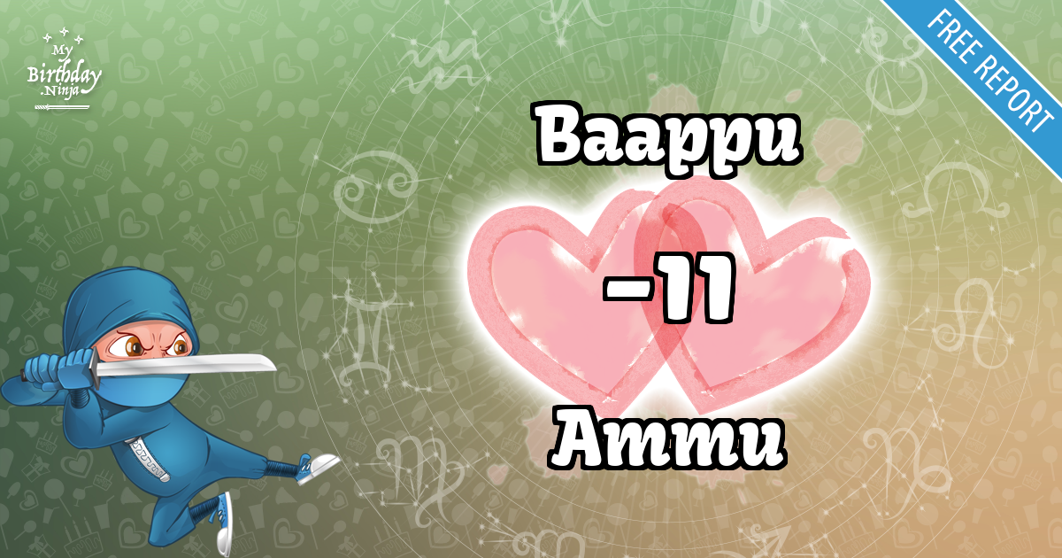 Baappu and Ammu Love Match Score