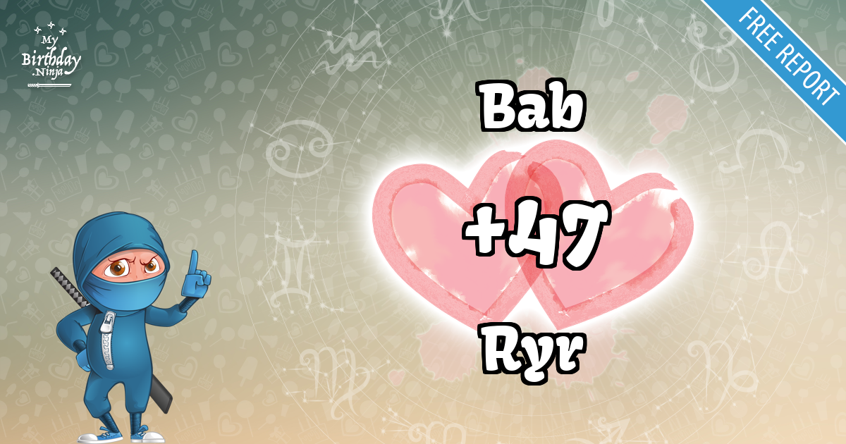 Bab and Ryr Love Match Score