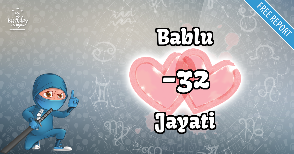Bablu and Jayati Love Match Score