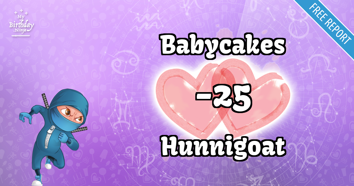 Babycakes and Hunnigoat Love Match Score