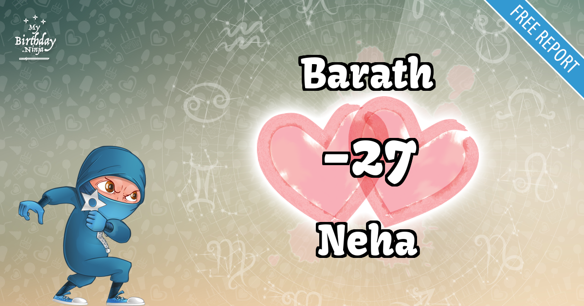 Barath and Neha Love Match Score