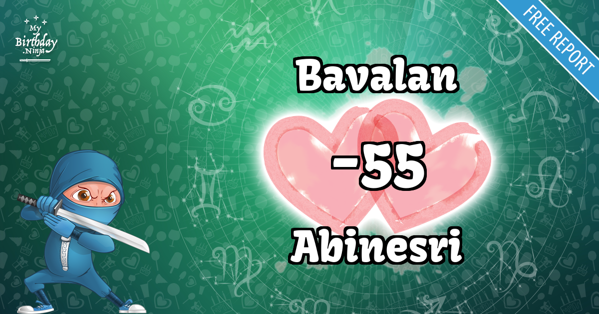 Bavalan and Abinesri Love Match Score