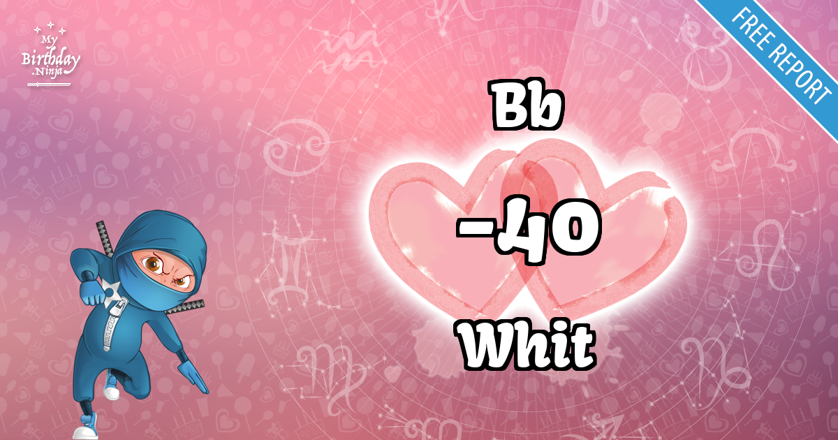 Bb and Whit Love Match Score