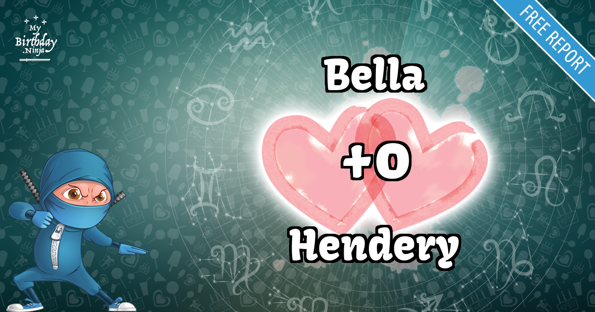 Bella and Hendery Love Match Score