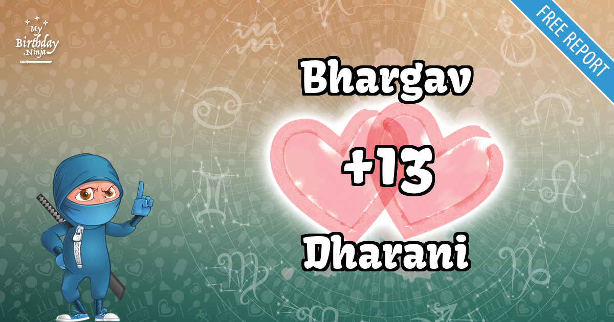 Bhargav and Dharani Love Match Score