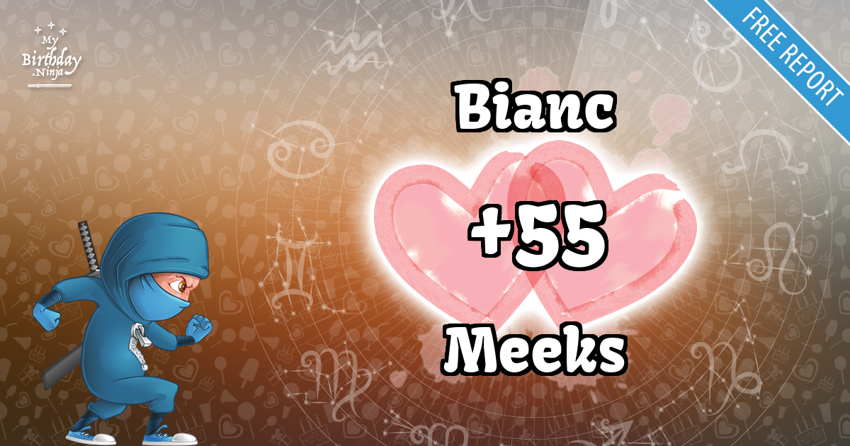 Bianc and Meeks Love Match Score