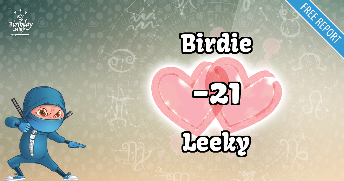 Birdie and Leeky Love Match Score