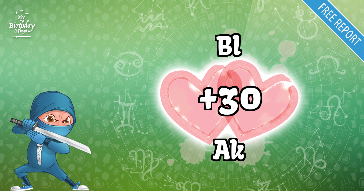 Bl and Ak Love Match Score