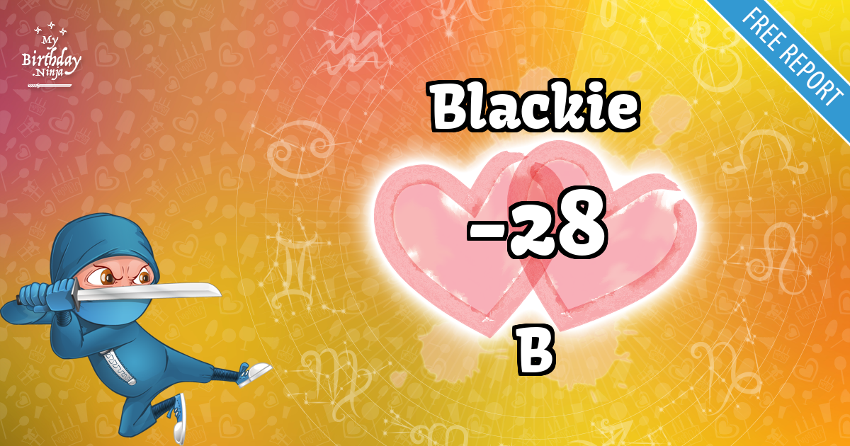 Blackie and B Love Match Score