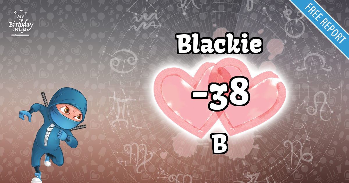 Blackie and B Love Match Score