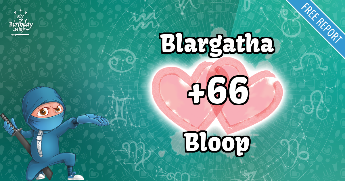 Blargatha and Bloop Love Match Score