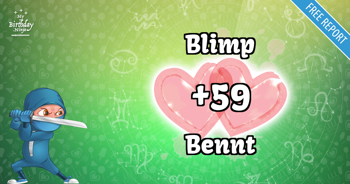 Blimp and Bennt Love Match Score