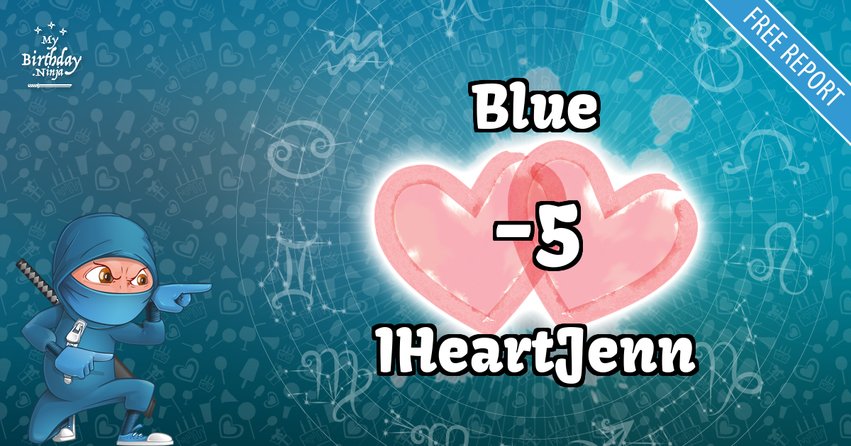 Blue and IHeartJenn Love Match Score