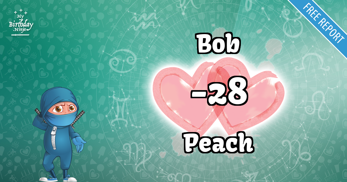 Bob and Peach Love Match Score