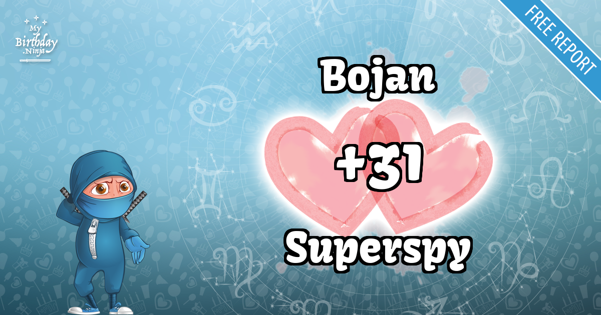 Bojan and Superspy Love Match Score