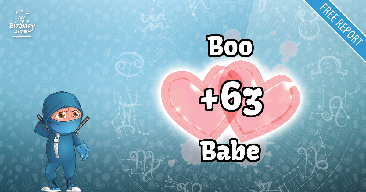 Boo and Babe Love Match Score