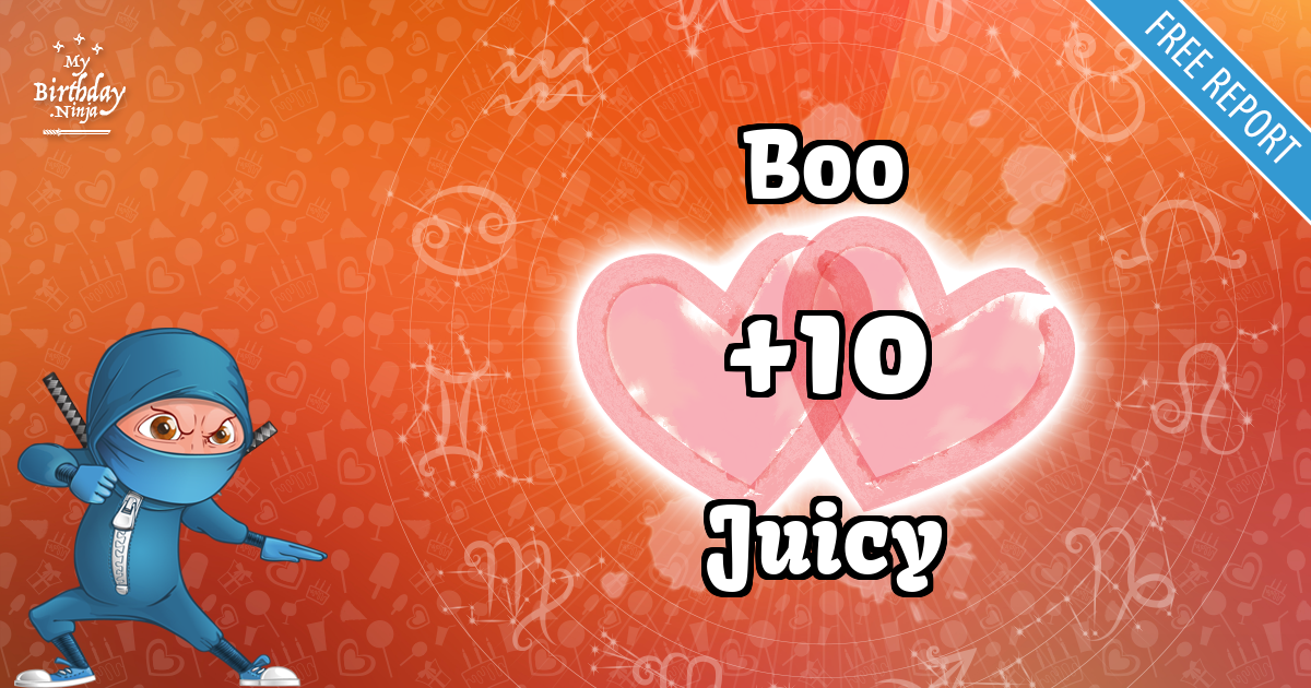 Boo and Juicy Love Match Score