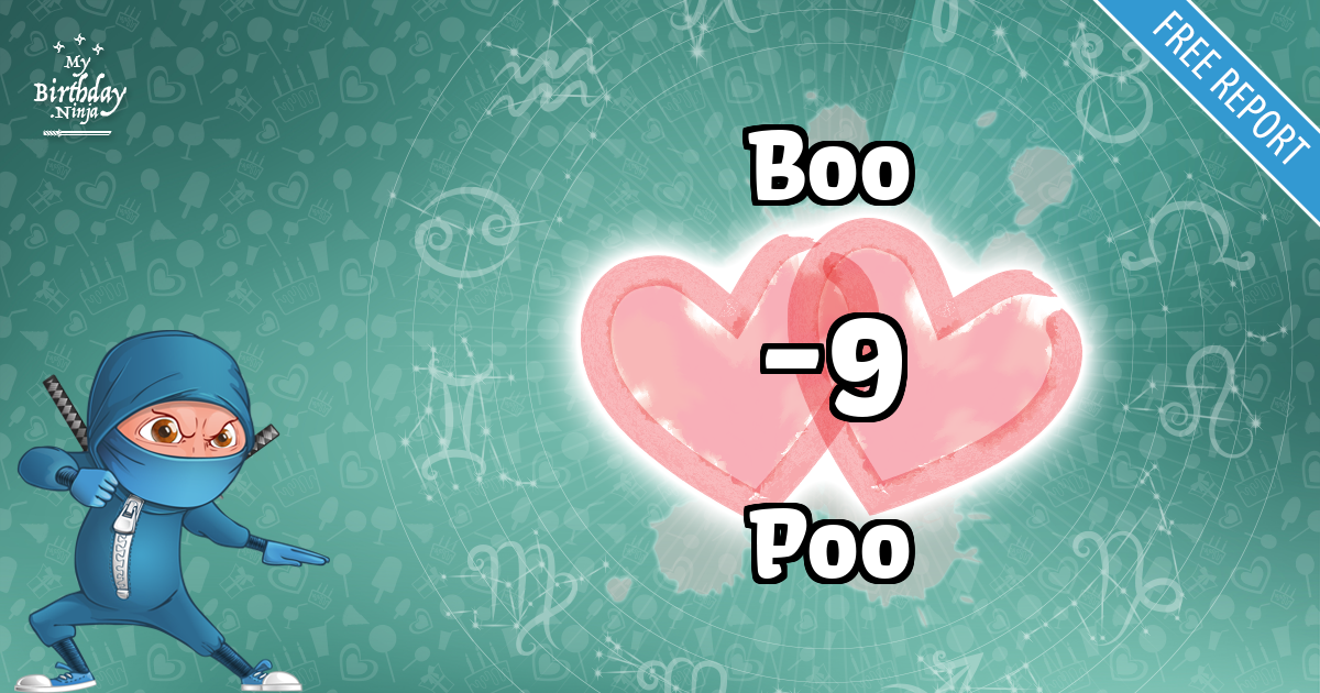 Boo and Poo Love Match Score