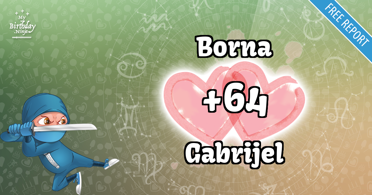 Borna and Gabrijel Love Match Score