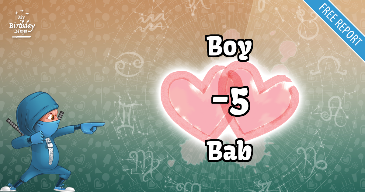 Boy and Bab Love Match Score