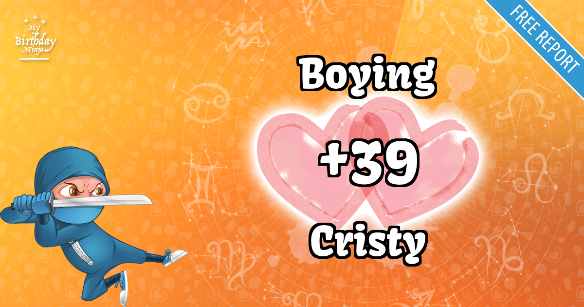 Boying and Cristy Love Match Score