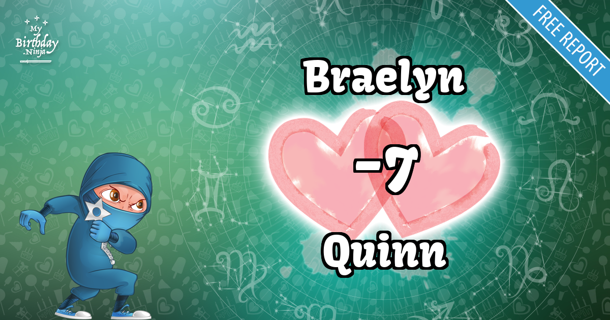 Braelyn and Quinn Love Match Score