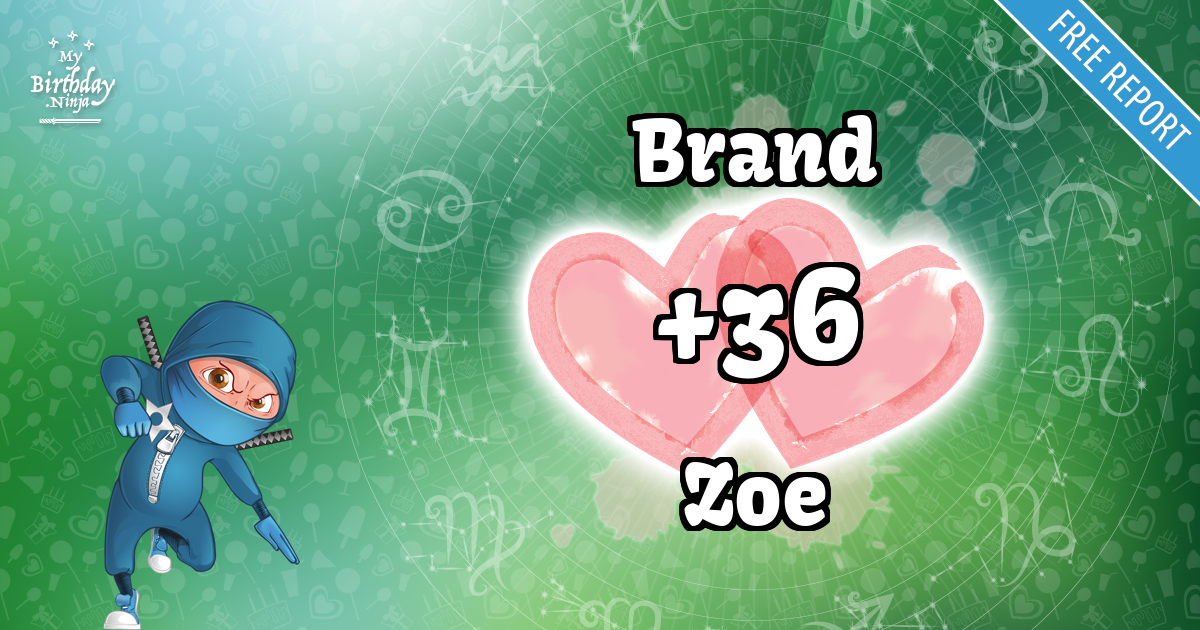 Brand and Zoe Love Match Score
