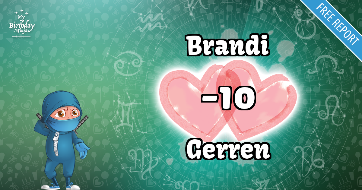 Brandi and Gerren Love Match Score
