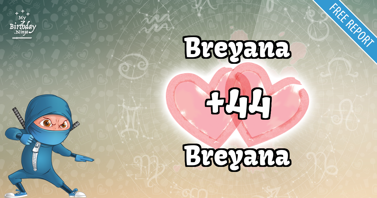 Breyana and Breyana Love Match Score