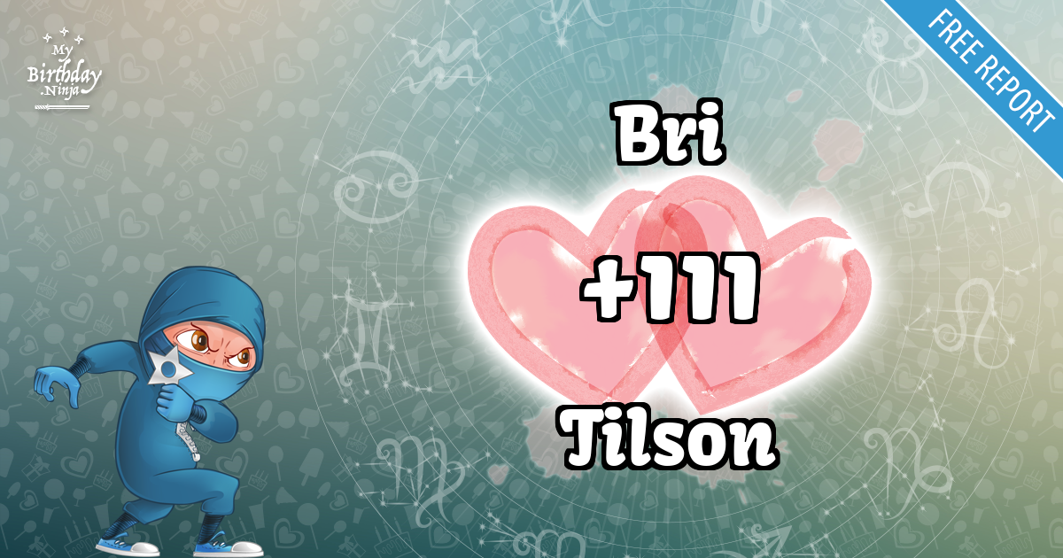 Bri and Tilson Love Match Score