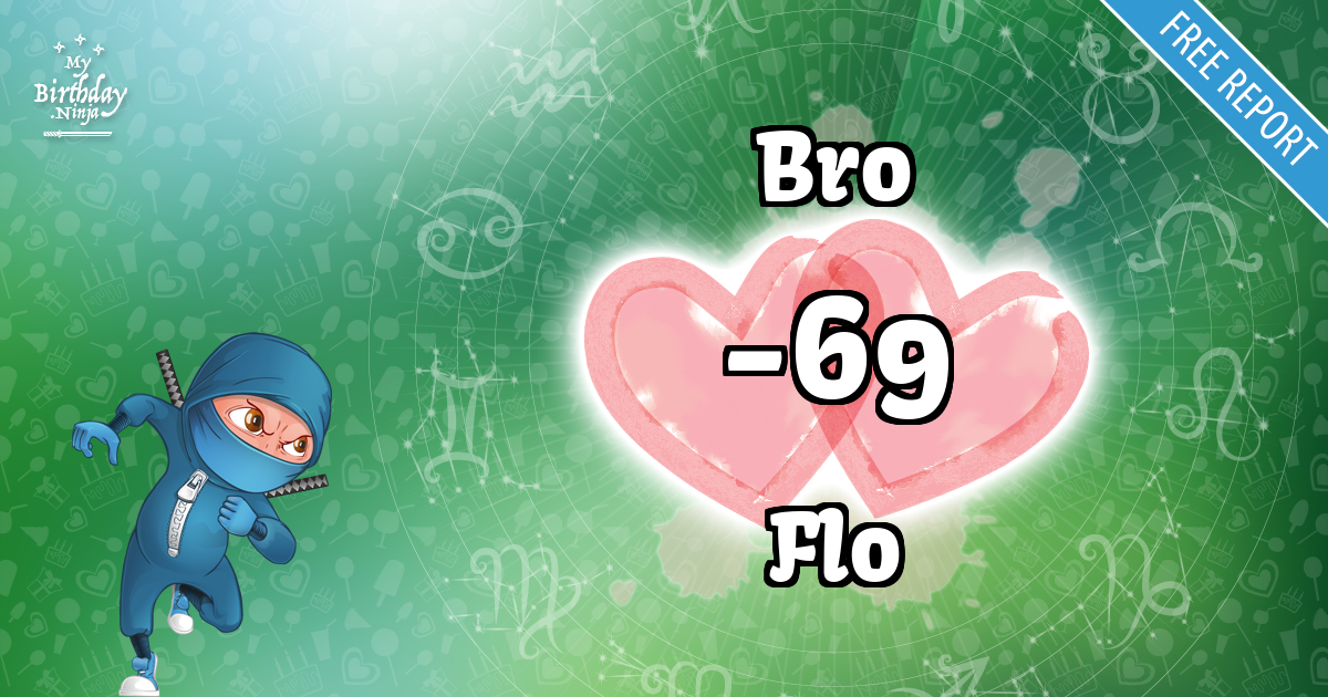 Bro and Flo Love Match Score