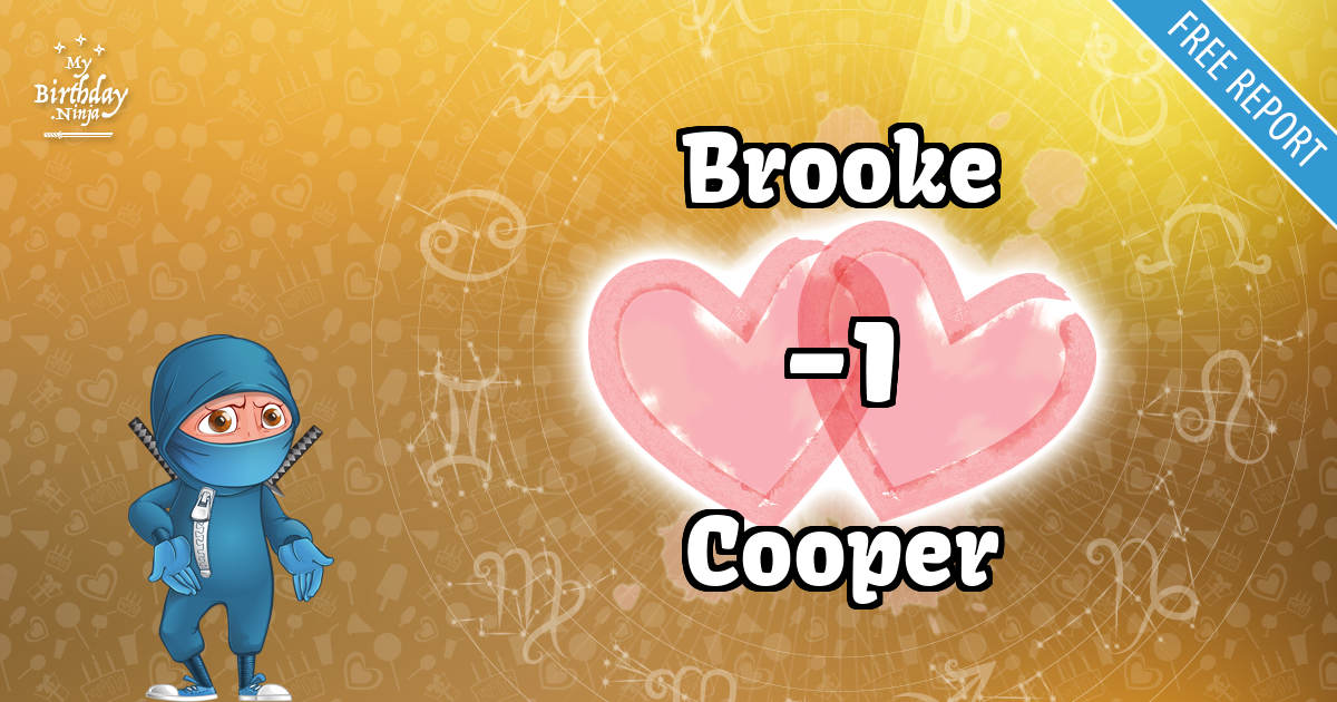 Brooke and Cooper Love Match Score