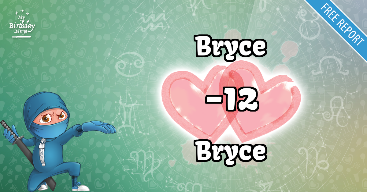 Bryce and Bryce Love Match Score