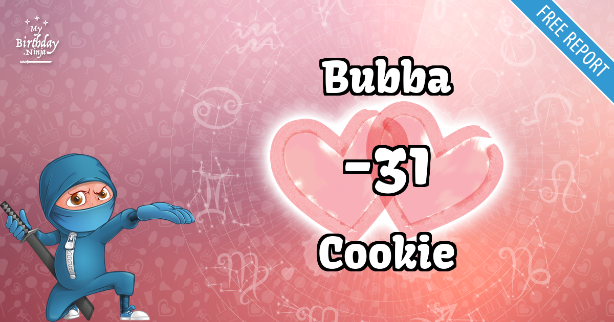 Bubba and Cookie Love Match Score