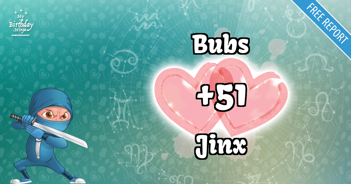 Bubs and Jinx Love Match Score