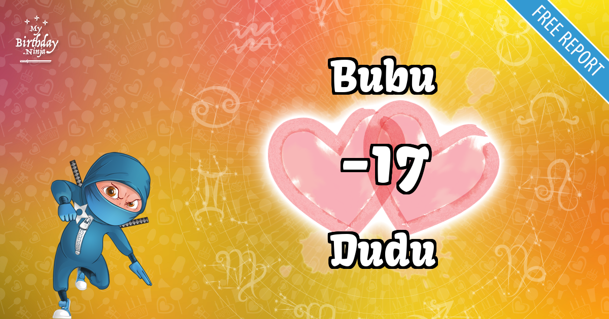 Bubu and Dudu Love Match Score