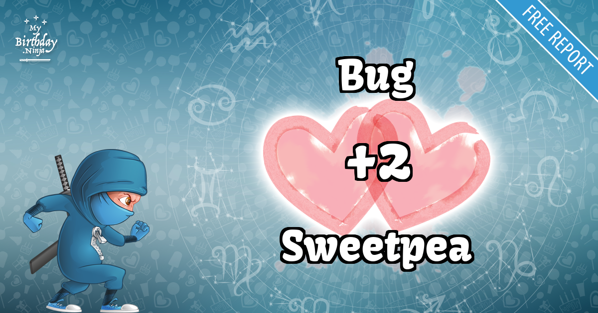 Bug and Sweetpea Love Match Score