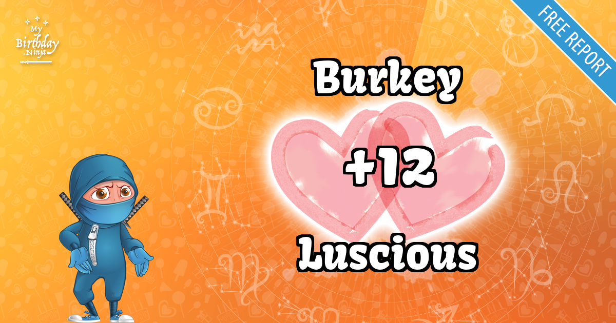 Burkey and Luscious Love Match Score