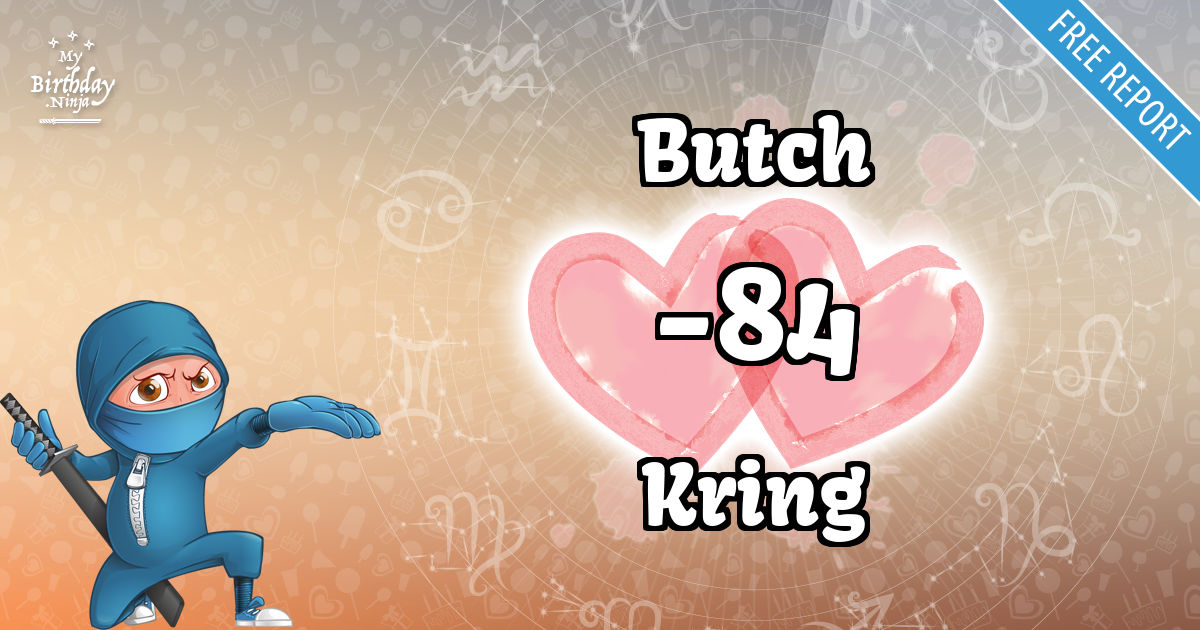 Butch and Kring Love Match Score
