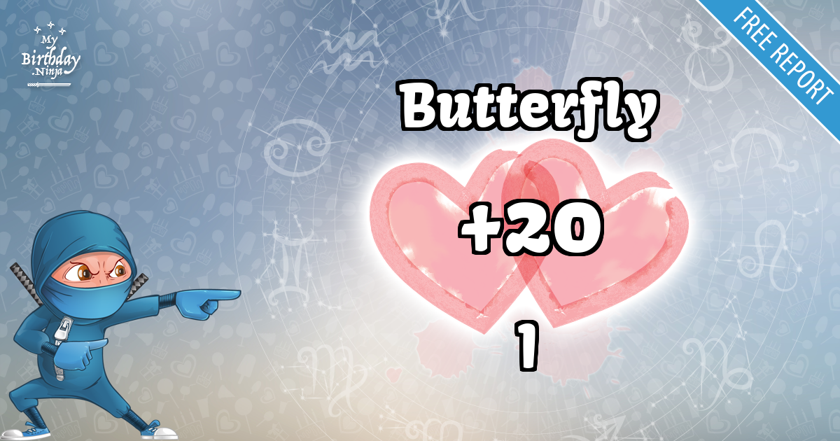 Butterfly and I Love Match Score