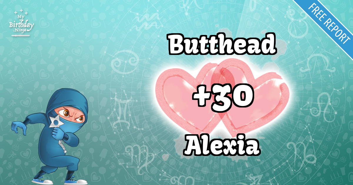 Butthead and Alexia Love Match Score