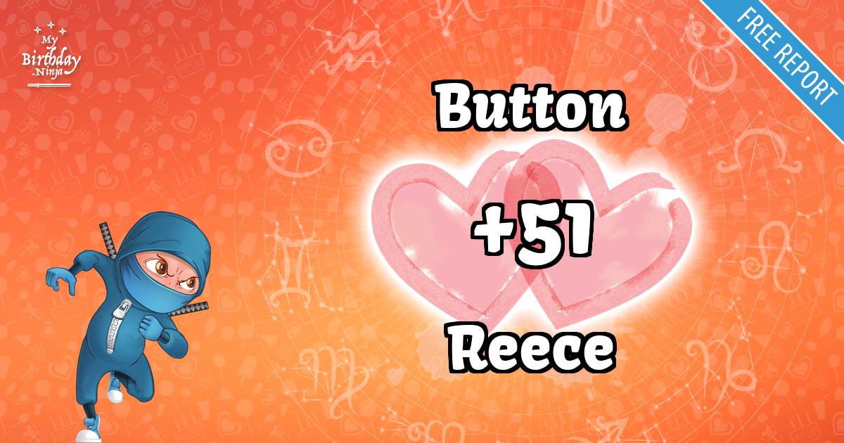 Button and Reece Love Match Score