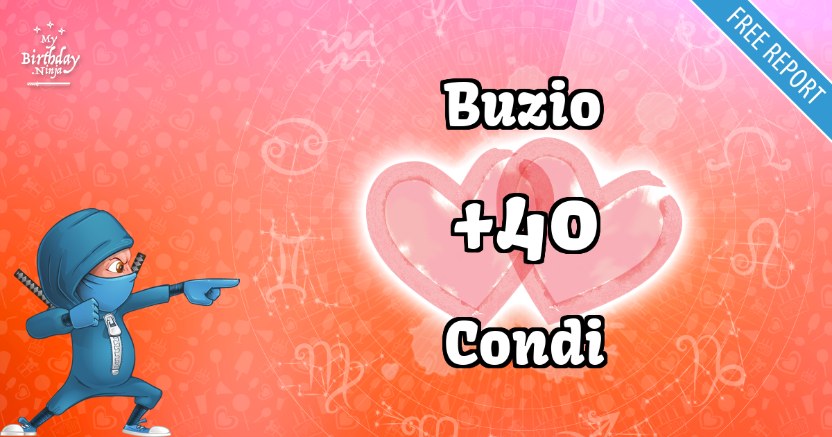 Buzio and Condi Love Match Score